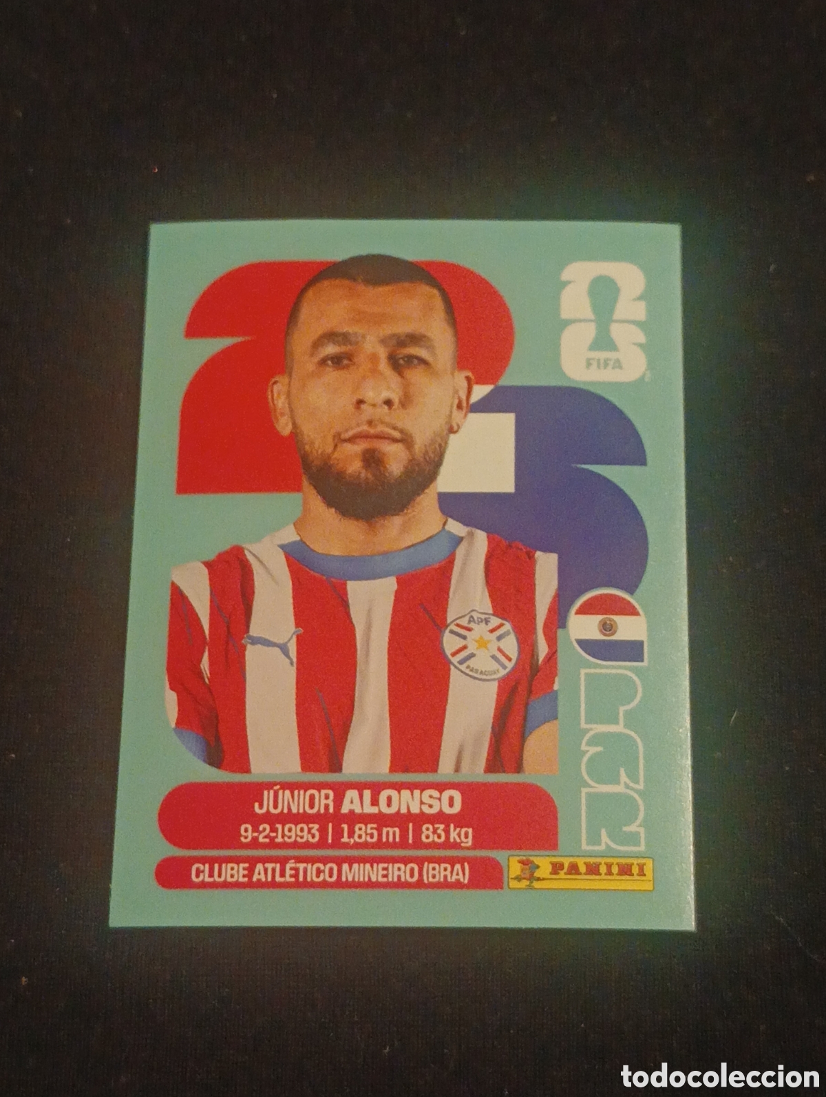 Cartes &agrave; collectionner de Football: mundial panini 2026 j&uacute;nior alonso