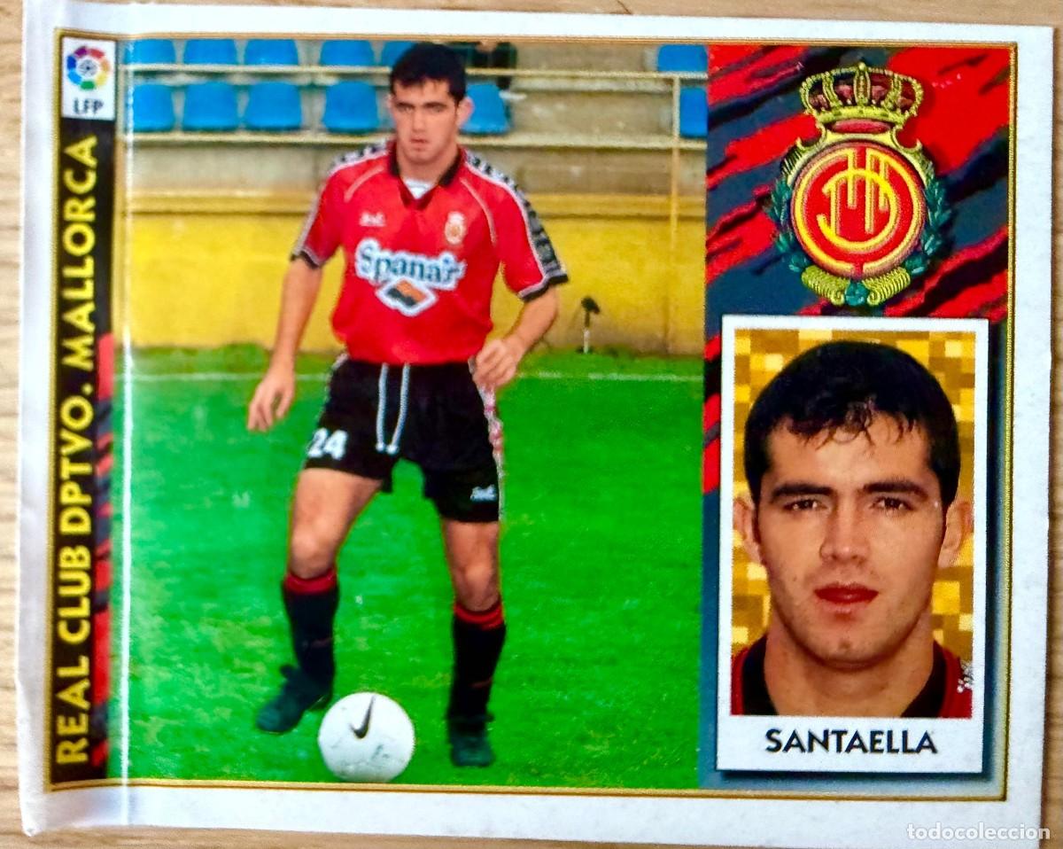 Cartes &agrave; collectionner de Football: SANTAELLA BAJA MALLORCA 97 98 1997 1998 LIGA EDICIONES ESTE VENTANILLA STICKER
