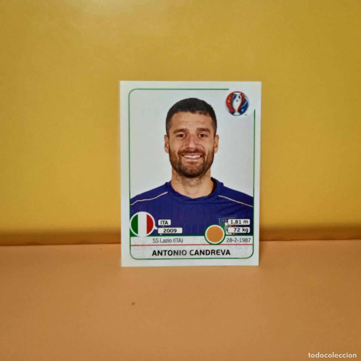 Cromos de f&uacute;tbol: PANINI EURO 2016 FRANCE; EUROCOPA FRANCIA: ITALIA CANDREVA 511