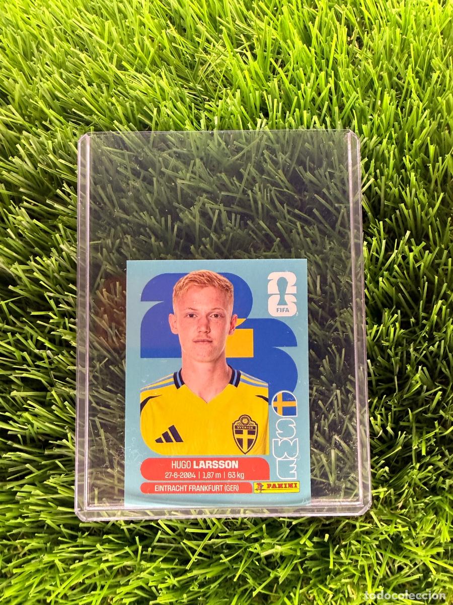 Cromos de f&uacute;tbol: N&ordm; SWE9 Hugo Larsson Suecia Mundial 2026 Stickers