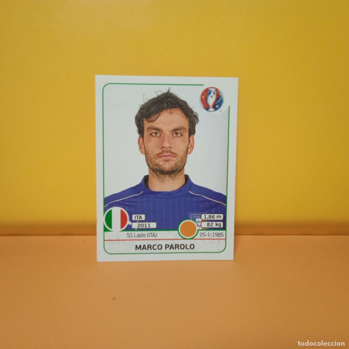 Cromos de f&uacute;tbol: PANINI EURO 2016 FRANCE; EUROCOPA FRANCIA: ITALIA MARCO PAROLO 508