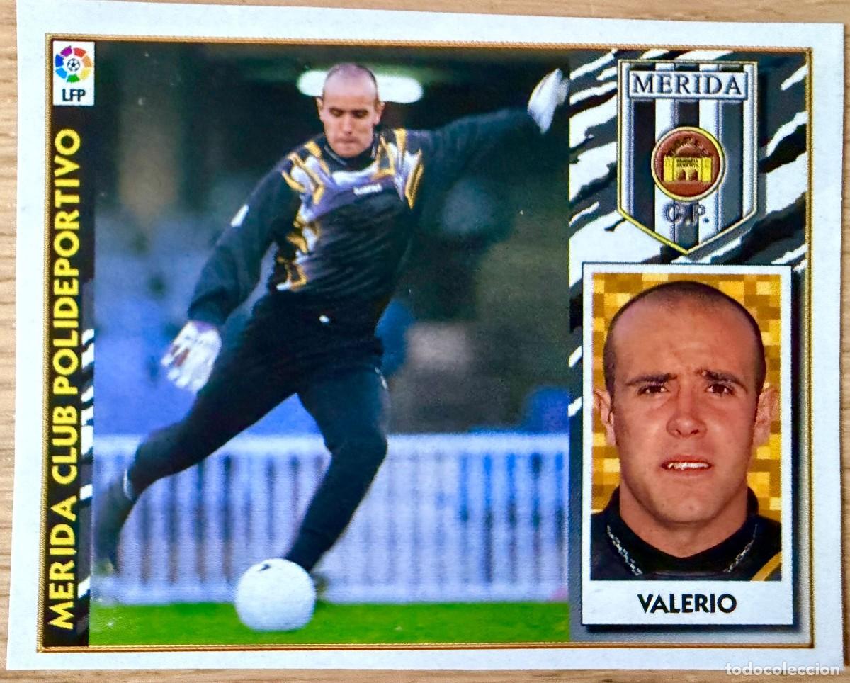 Cromos de f&uacute;tbol: VALERIO COLOCA MERIDA 97 98 1997 1998 LIGA EDICIONES ESTE RECORTADO STICKER