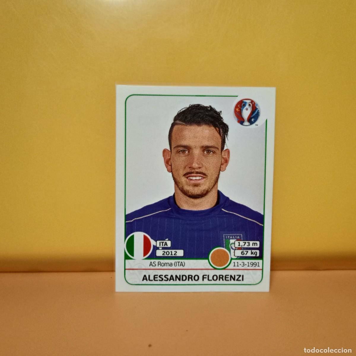 Cromos de f&uacute;tbol: PANINI EURO 2016 FRANCE; EUROCOPA FRANCIA: ITALIA FLORENZI 503