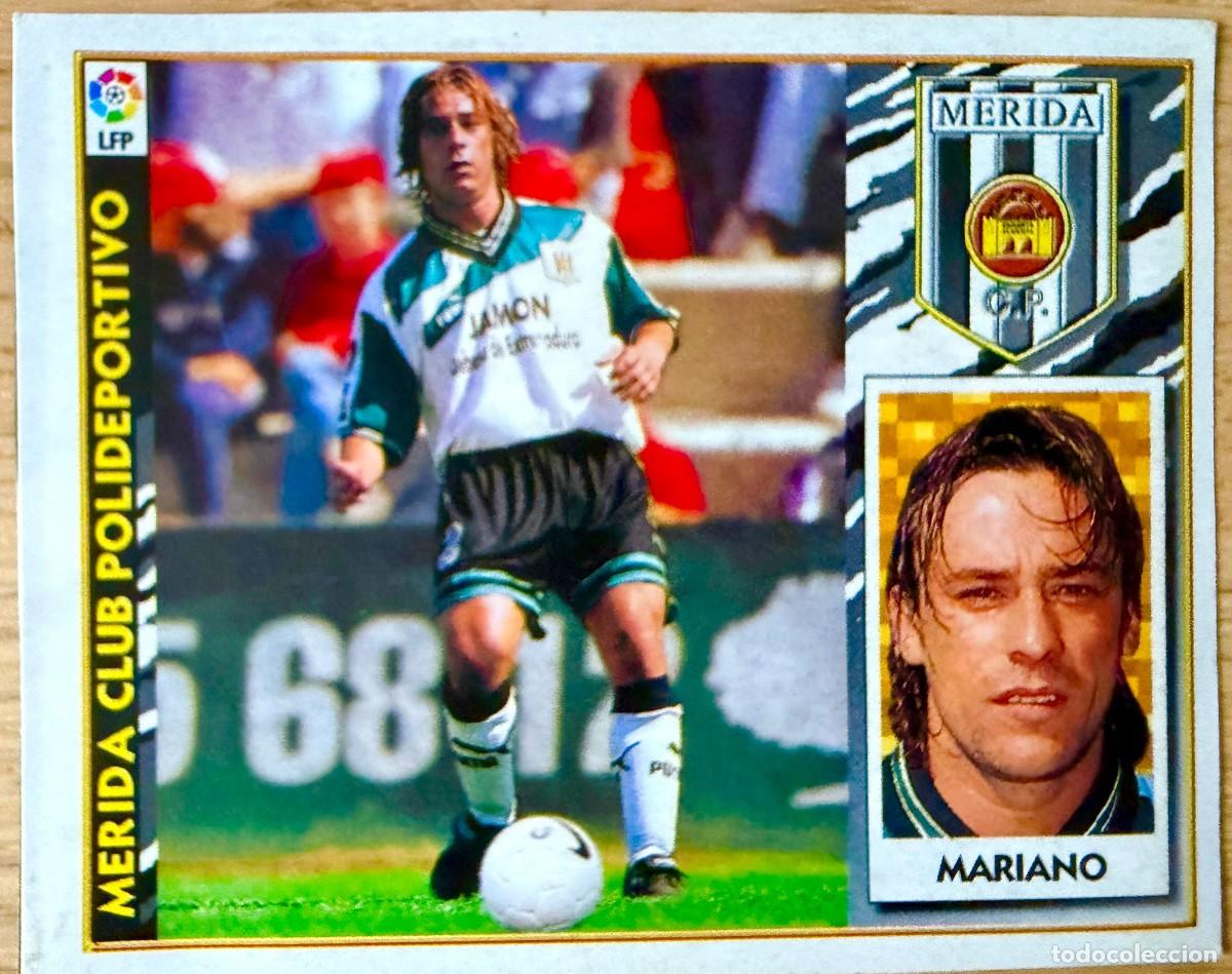 Cromos de f&uacute;tbol: MARIANO MERIDA 97 98 1997 1998 LIGA EDICIONES ESTE RECORTADO STICKER