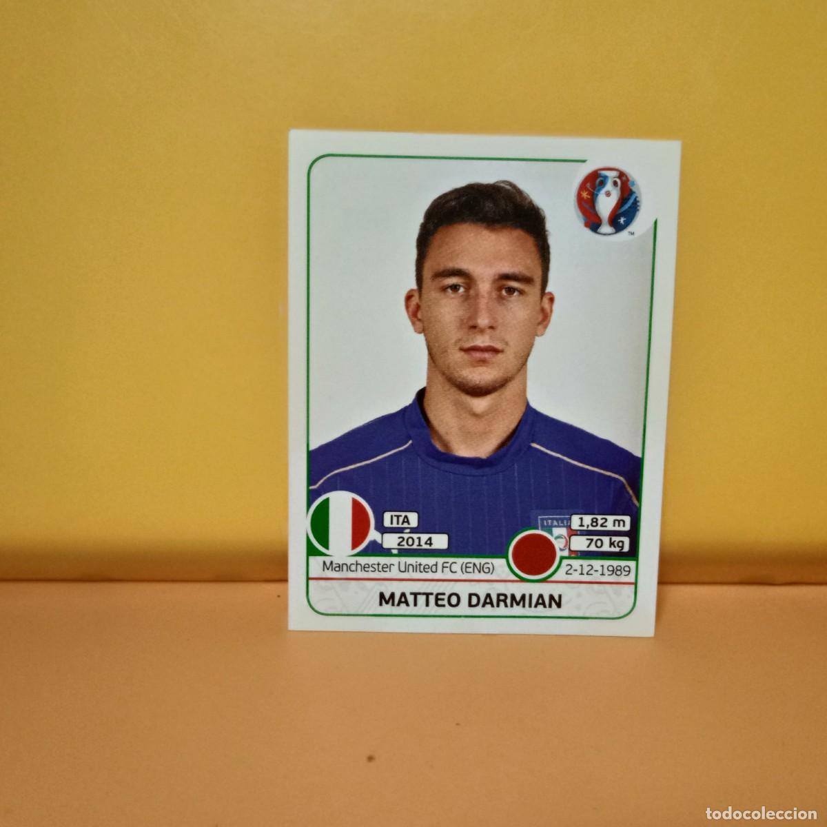 Cromos de f&uacute;tbol: PANINI EURO 2016 FRANCE; EUROCOPA FRANCIA: ITALIA DARMIAN 501
