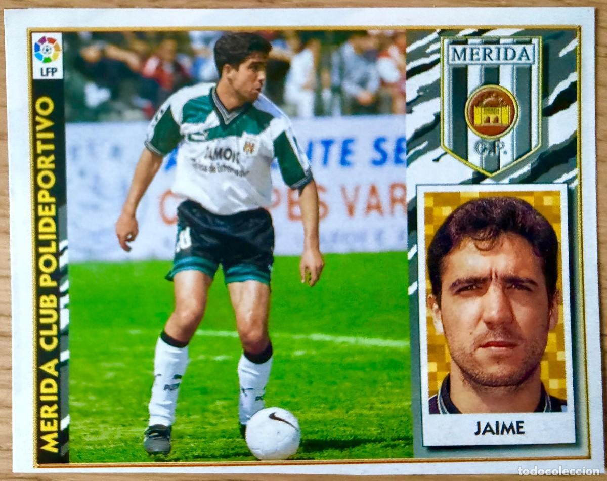Cromos de f&uacute;tbol: JAIME MERIDA 97 98 1997 1998 LIGA EDICIONES ESTE RECORTADO STICKER