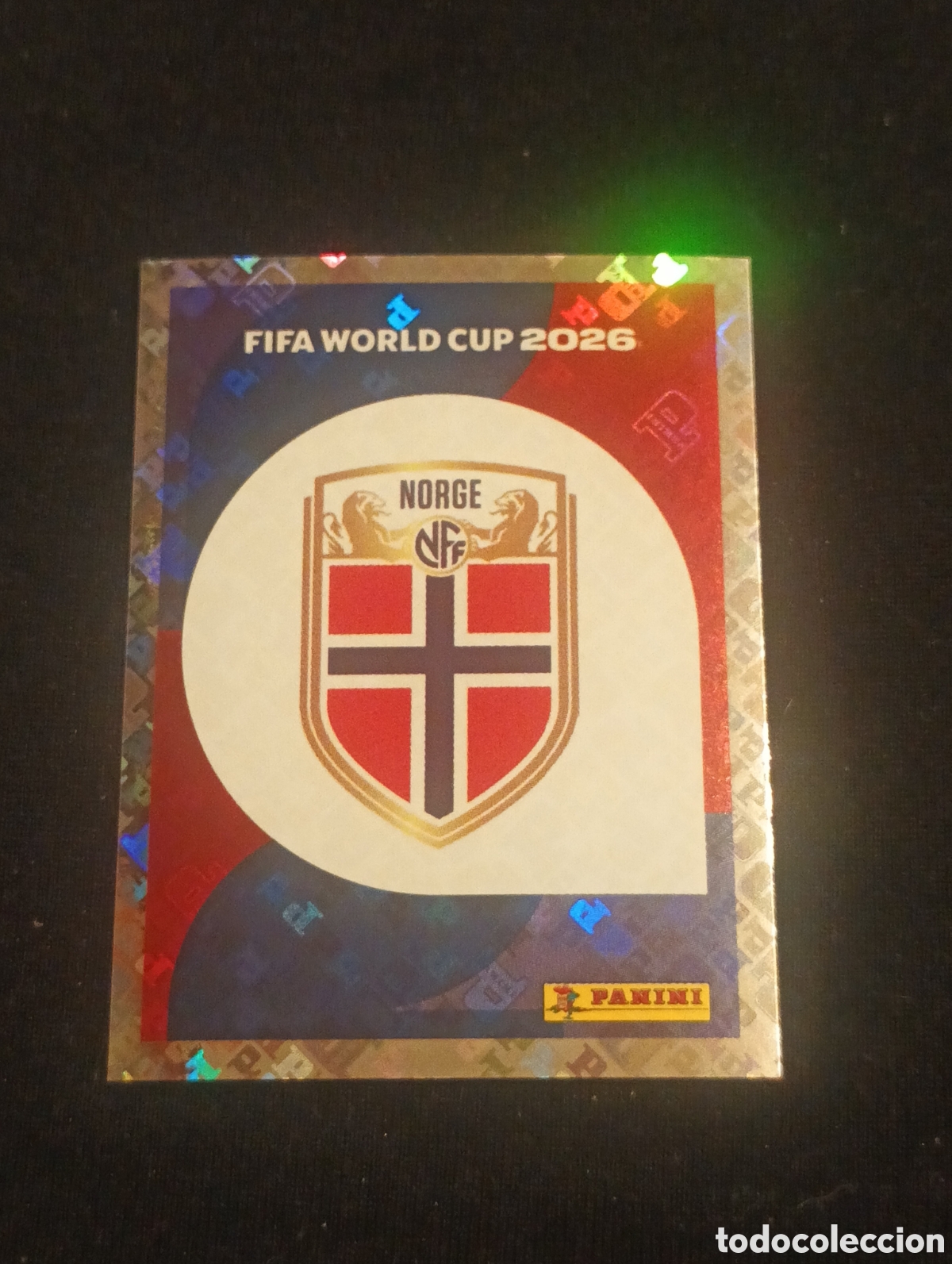 Cromos de f&uacute;tbol: mundial panini 2026 escudo