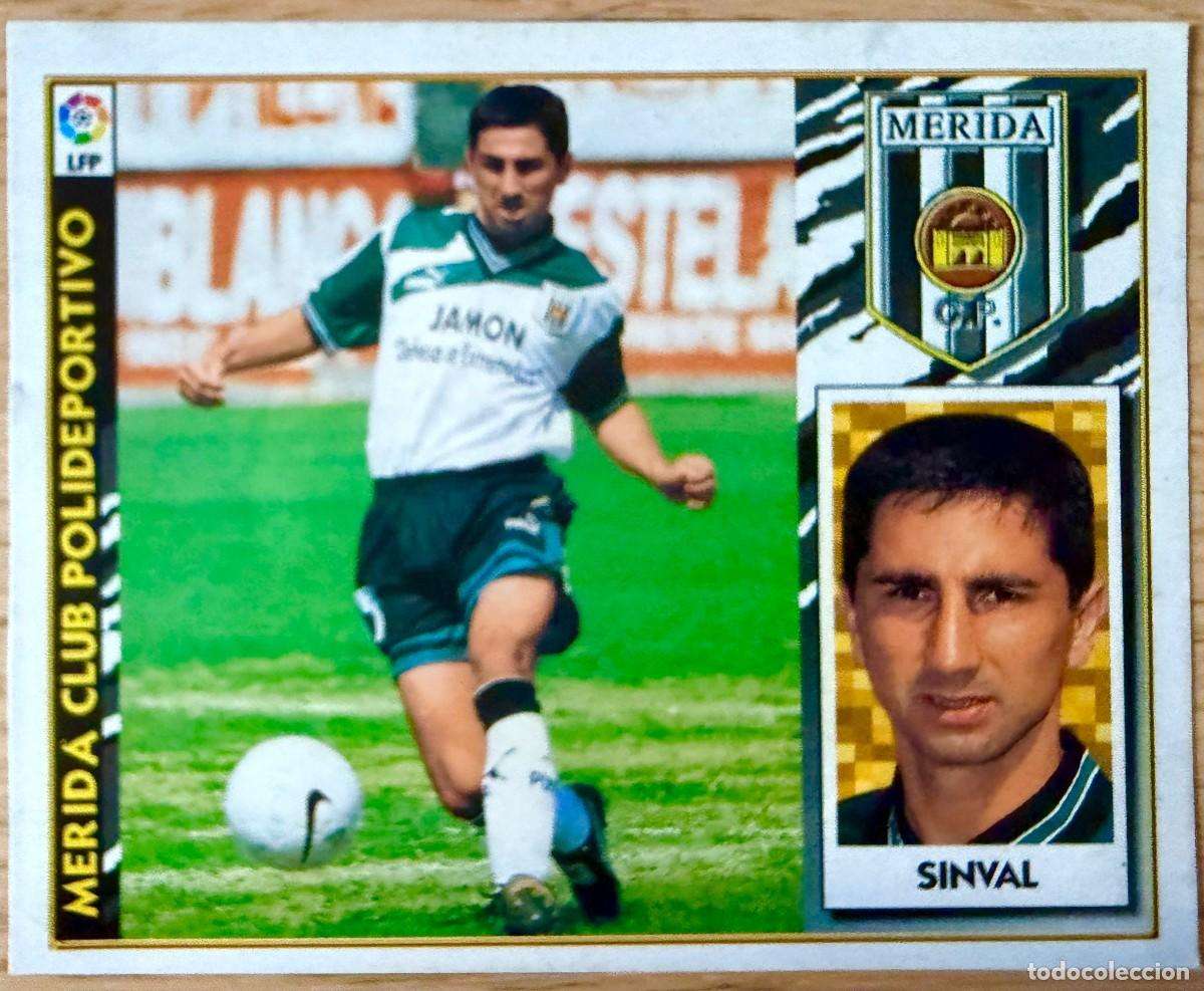 Cromos de f&uacute;tbol: SINVAL MERIDA 97 98 1997 1998 LIGA EDICIONES ESTE RECORTADO STICKER