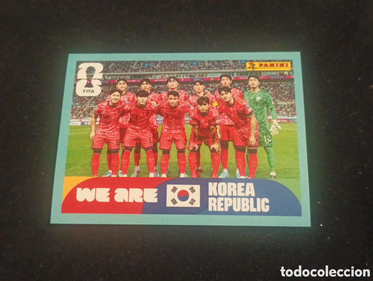 Cromos de f&uacute;tbol: mundial panini 2026 korea