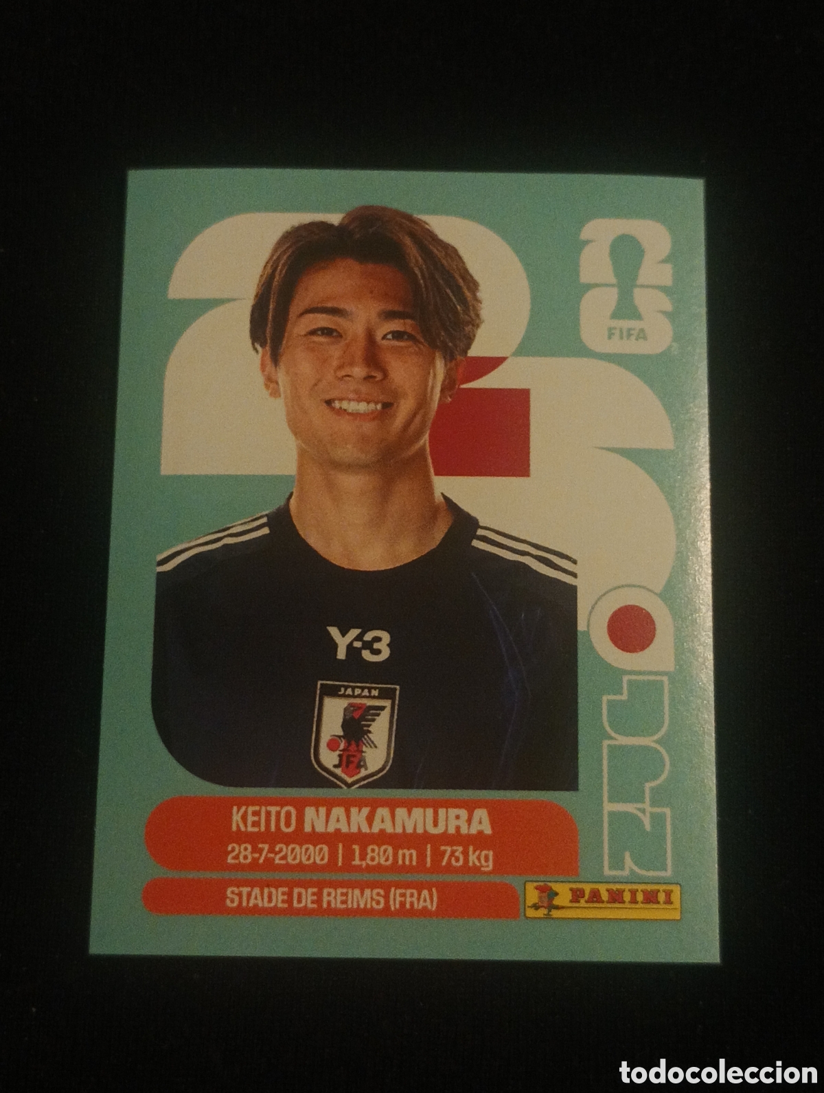 Cromos de f&uacute;tbol: mundial panini 2026 keito nakamura