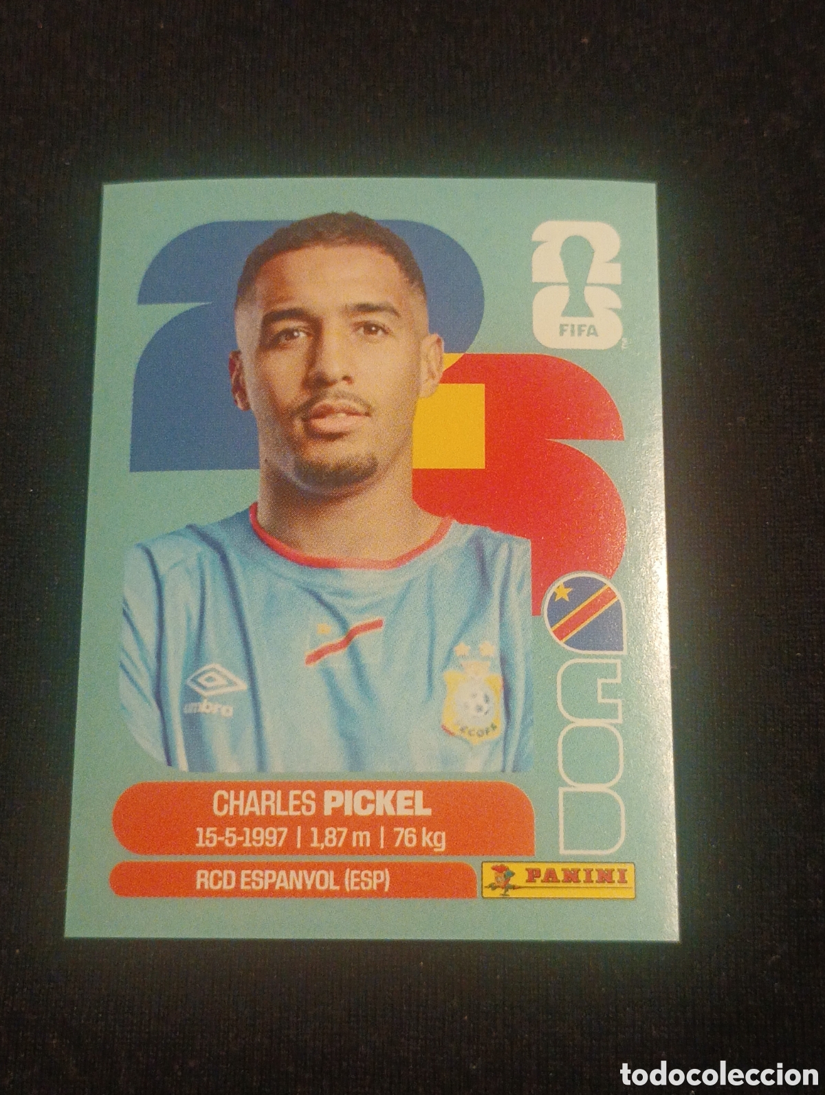 Cromos de f&uacute;tbol: mundial panini 2026 charles pickel
