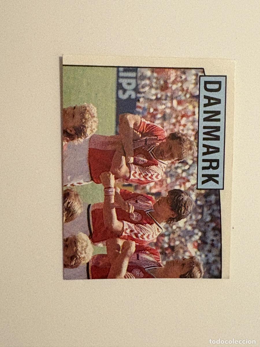 Cromos de f&uacute;tbol: 16. CROMO STICKER SIN PEGAR PANINI EUROCOPA EURO 88 ALINEACI&Oacute;N DINAMARCA N 99