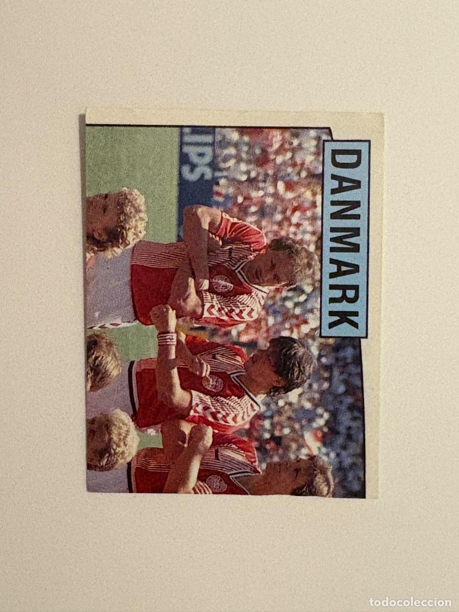 Cromos de f&uacute;tbol: 16. CROMO STICKER SIN PEGAR PANINI EUROCOPA EURO 88 ALINEACI&Oacute;N DINAMARCA N 99