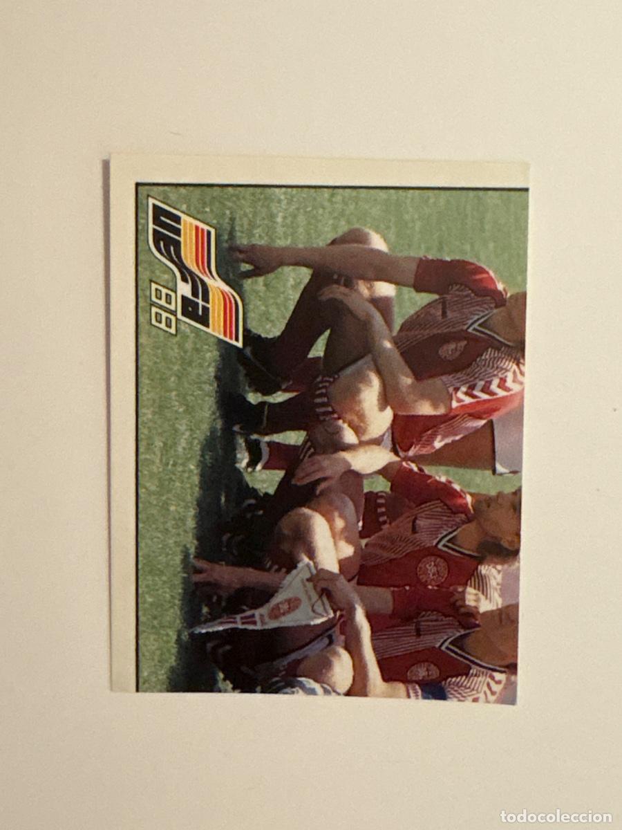 Cromos de f&uacute;tbol: 16. CROMO STICKER SIN PEGAR PANINI EUROCOPA EURO 88 ALINEACI&Oacute;N DINAMARCA N 101
