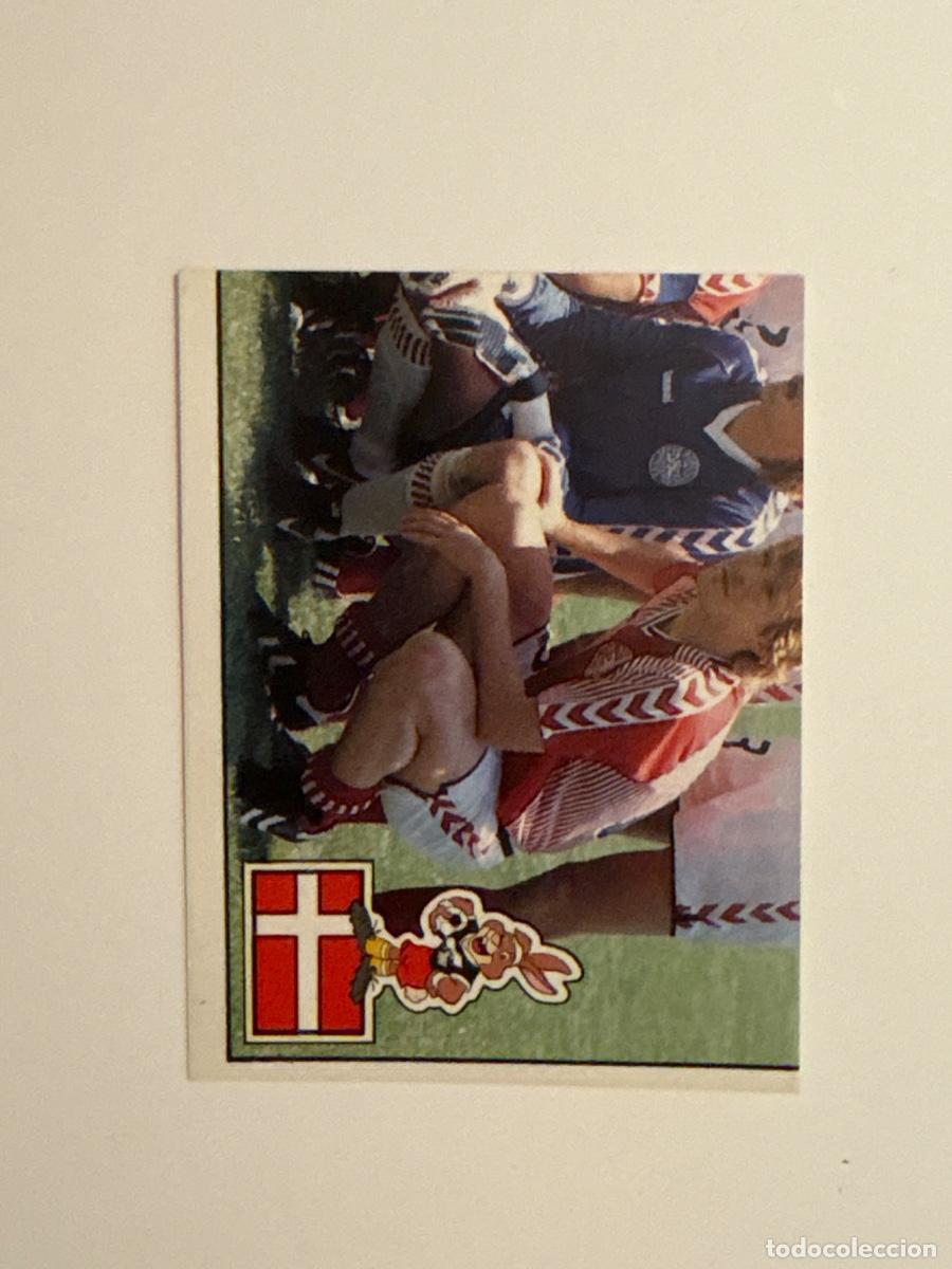 Cromos de f&uacute;tbol: 16. CROMO STICKER SIN PEGAR PANINI EUROCOPA EURO 88 ALINEACI&Oacute;N DINAMARCA N 102