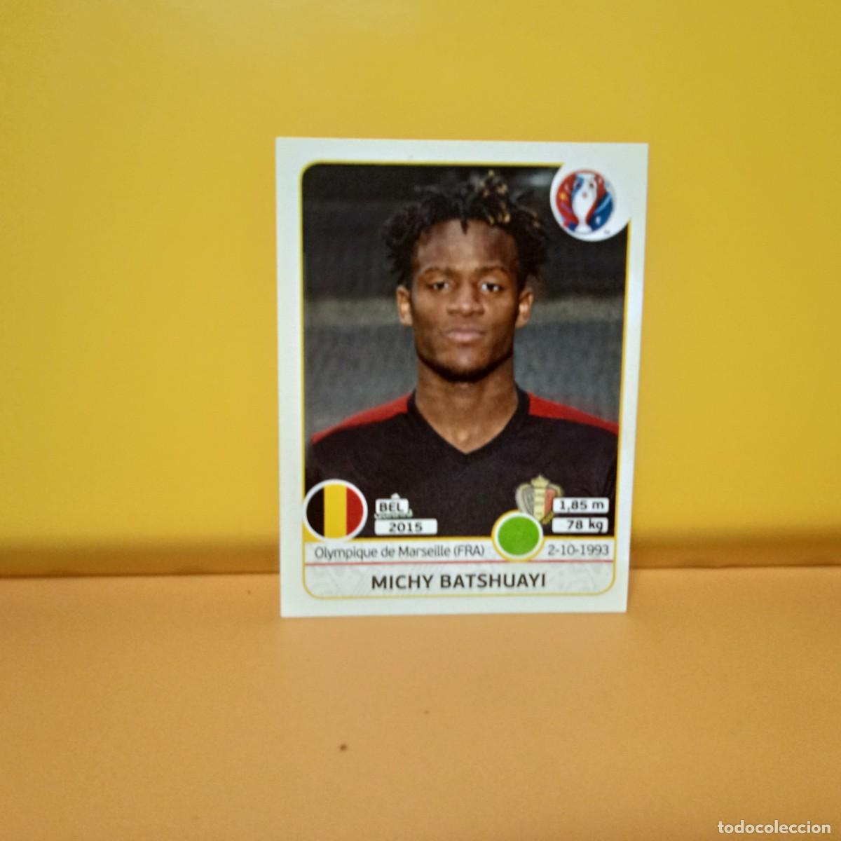 Cromos de f&uacute;tbol: PANINI EURO 2016 FRANCE; EUROCOPA FRANCIA: BELGICA BATSHUAYI 483