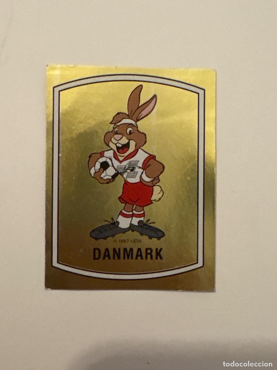 Cromos de f&uacute;tbol: 16. CROMO STICKER SIN PEGAR PANINI EUROCOPA EURO 88 DINAMARCA N 103 MASCOTA