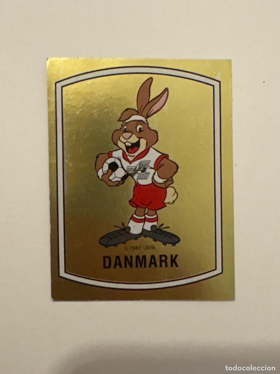 Cromos de f&uacute;tbol: 16. CROMO STICKER SIN PEGAR PANINI EUROCOPA EURO 88 DINAMARCA N 103 MASCOTA