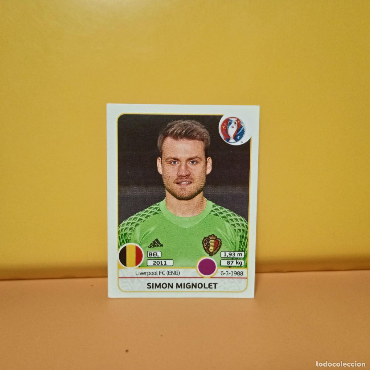Cromos de f&uacute;tbol: PANINI EURO 2016 FRANCE; EUROCOPA FRANCIA: BELGICA MIGNOLET 466