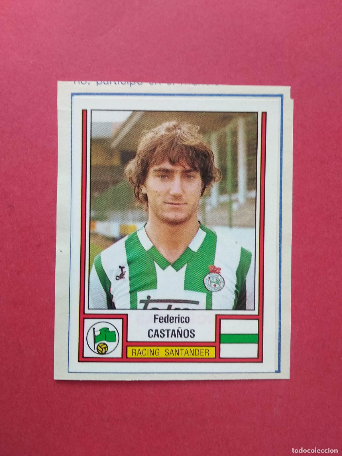 Cromos de f&uacute;tbol: PANINI FUTBOL LIGA 83 1983 CROMO RECORTADO RACING DE SANTANDER N&ordm; 222 CASTA&Ntilde;OS