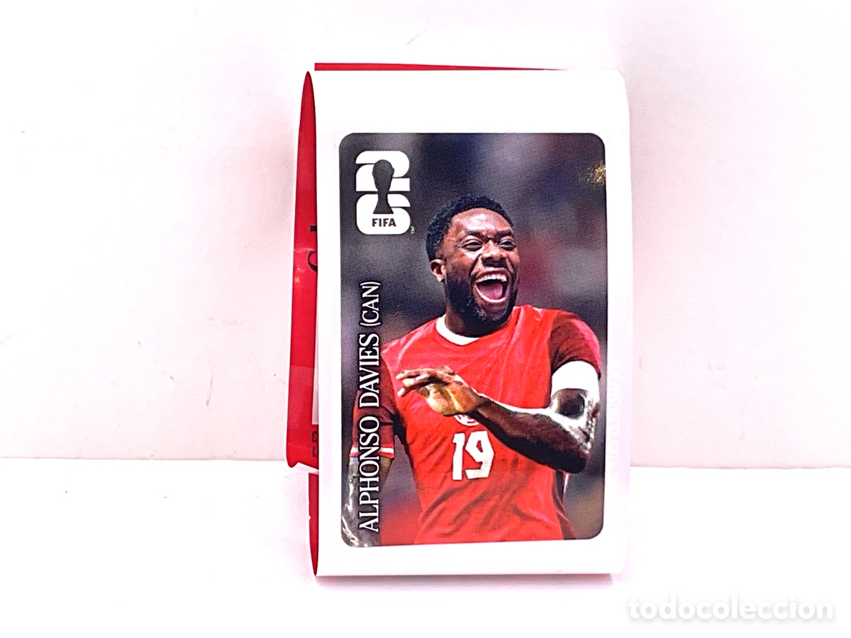 Cromos de f&uacute;tbol: ALPHONSO DAVIES (CANADA ). CROMO PANINI COCA-COLA MUNDIAL FIFA 2026.