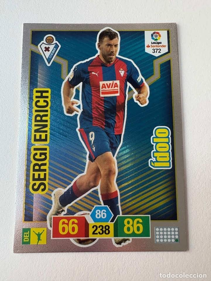 Cromos de f&uacute;tbol: Carta Sergi Enrich Eibar Celta &Iacute;dolo 372 Adrenalyn 2018-19