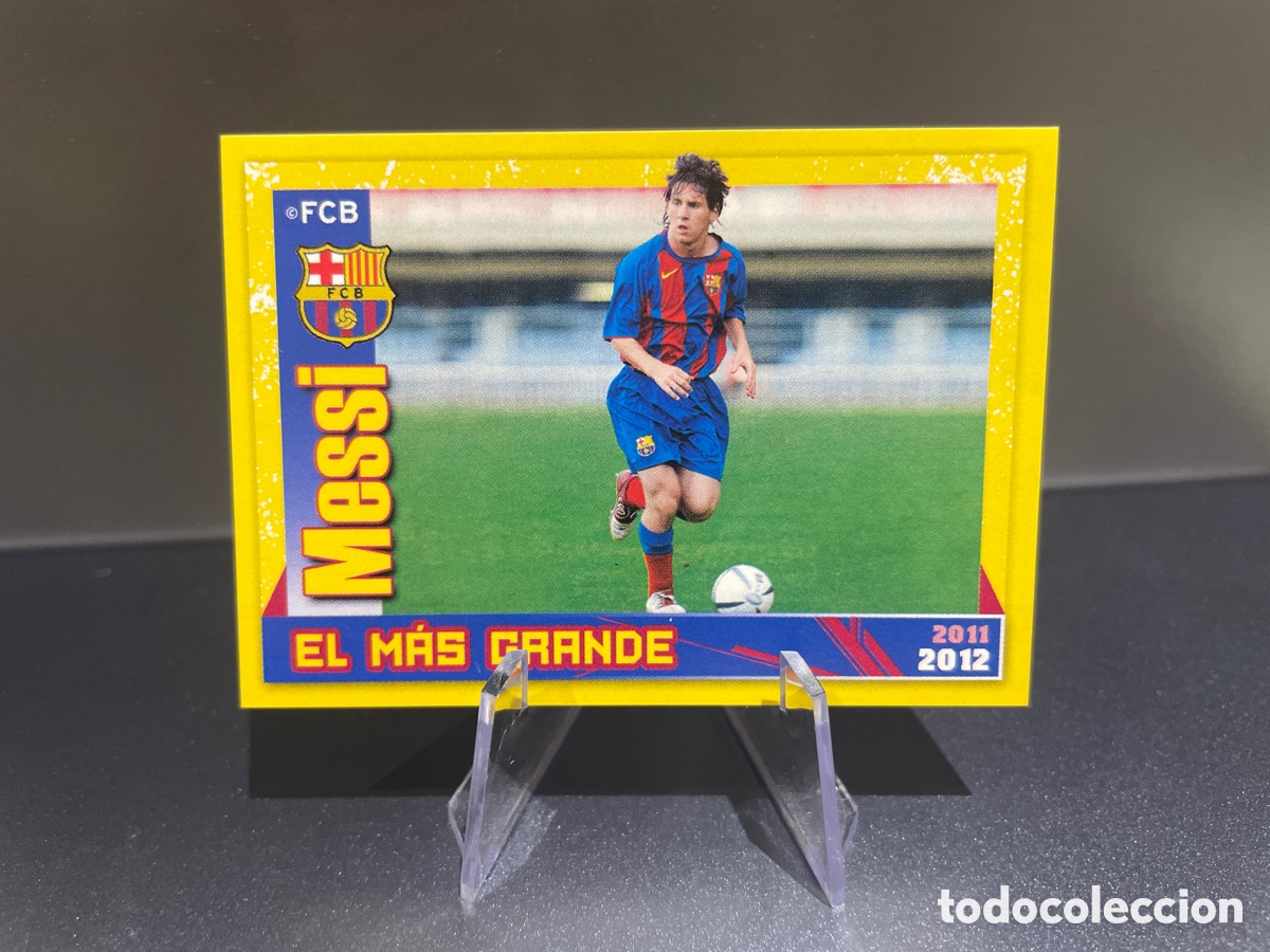 Fu&szlig;ball-Sticker: Lionel Messi 141 El M&aacute;s Grande Panini Coleccion Oficial FC Barcelona 2011-12