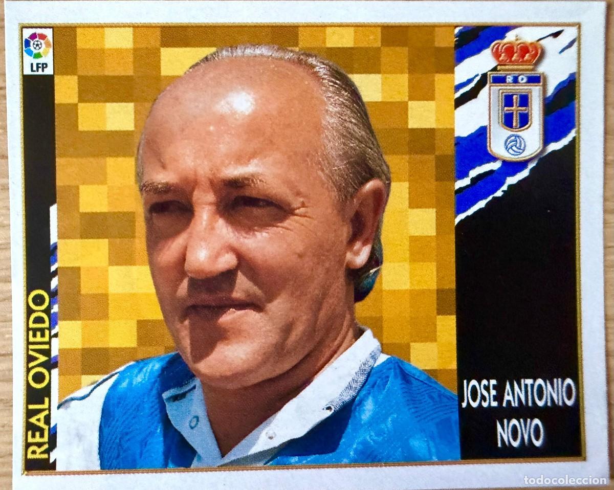 Cromos de f&uacute;tbol: ENTRENADOR JOSE ANTONIO NOVO BAJA OVIEDO 97 98 1997 1998 LIGA EDICIONES ESTE RECORTADO STICKER