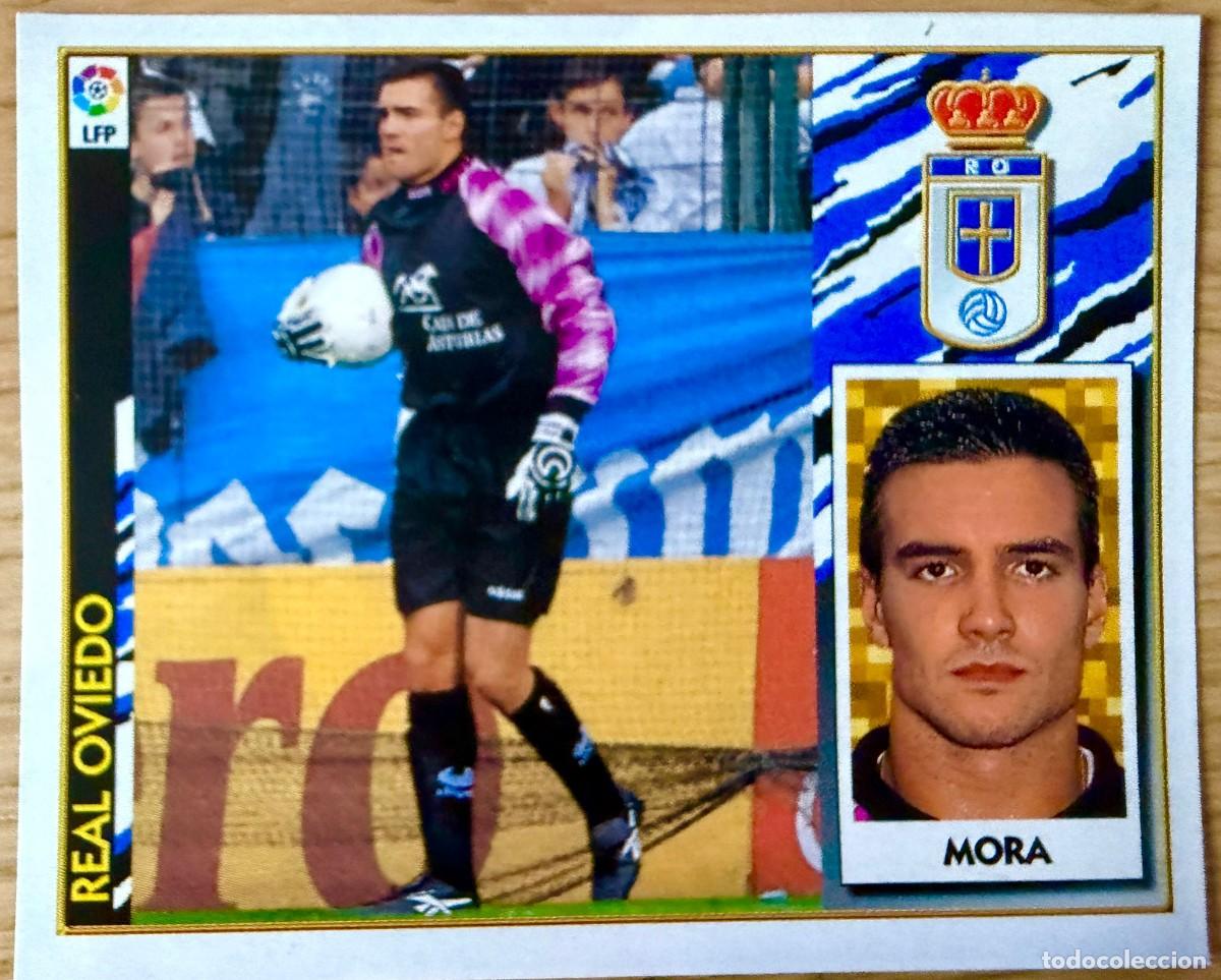 Cromos de f&uacute;tbol: MORA OVIEDO 97 98 1997 1998 LIGA EDICIONES ESTE RECORTADO STICKER
