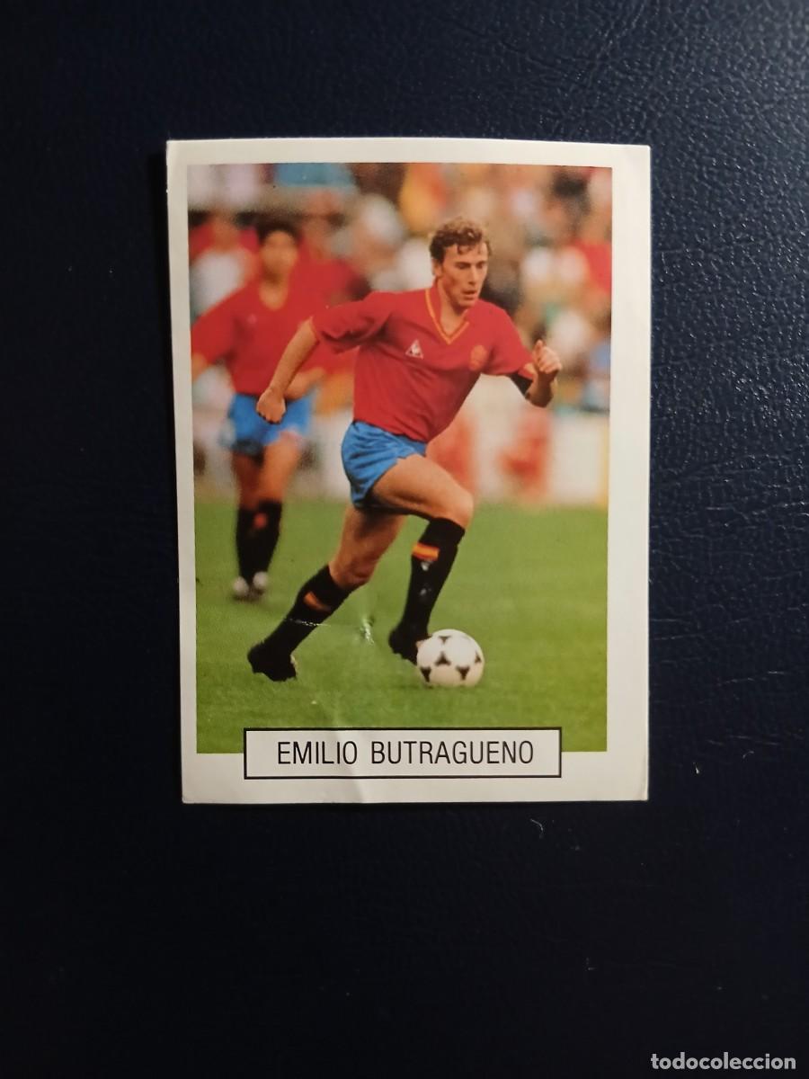 Cromos de f&uacute;tbol: 314 Butrague&ntilde;o - Espa&ntilde;a - Mundial 1990 Euroflash Italia Goal Master - World CUP 90 - Sin pegar