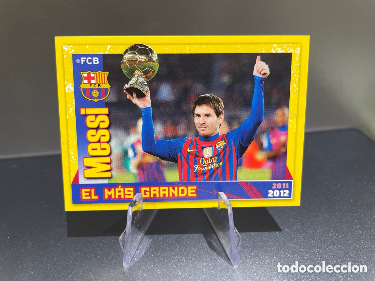Fu&szlig;ball-Sticker: Lionel Messi 144 El M&aacute;s Grande Panini Coleccion Oficial FC Barcelona 2011-12