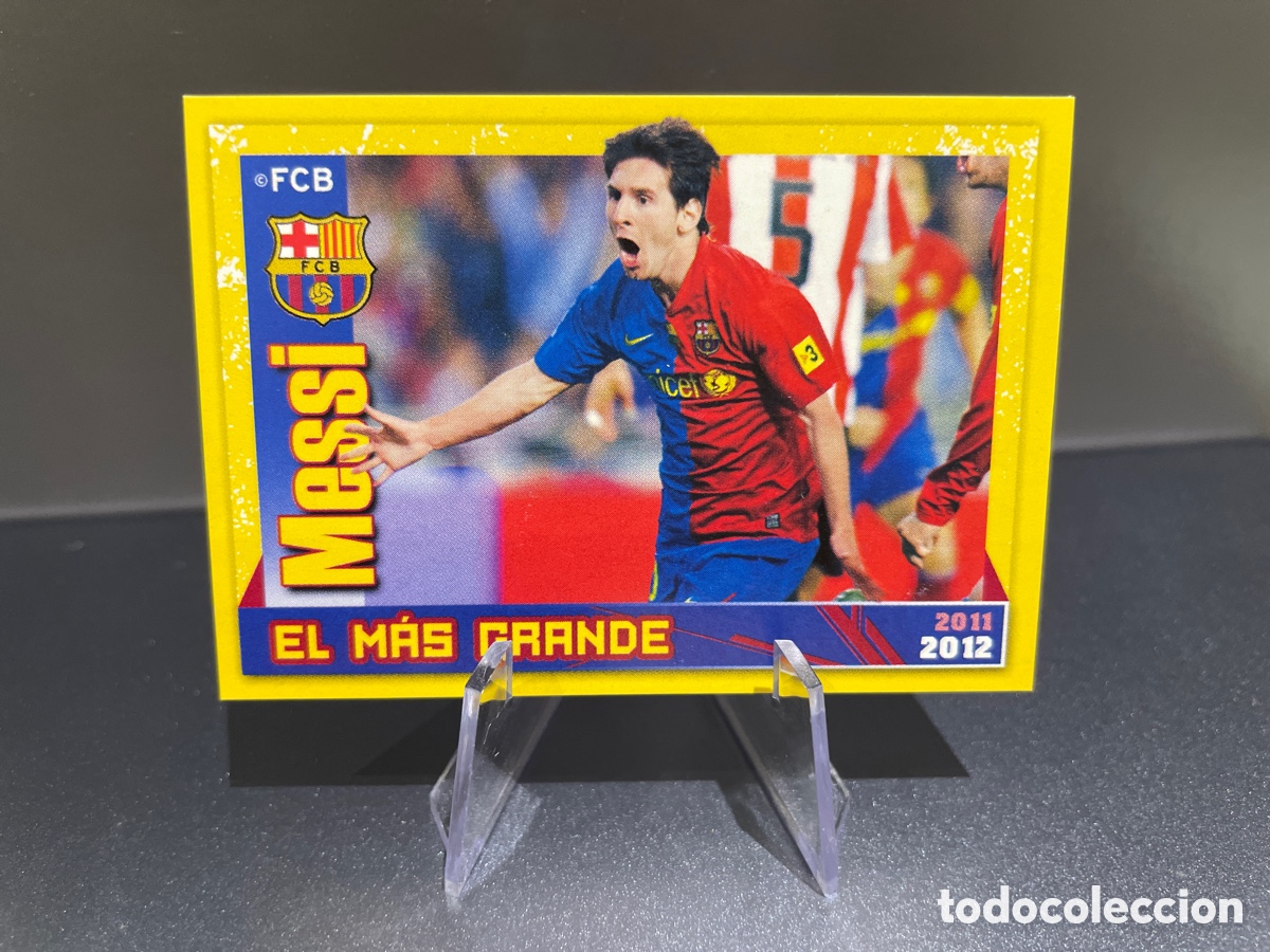 Fu&szlig;ball-Sticker: Lionel Messi 142 El M&aacute;s Grande Panini Coleccion Oficial FC Barcelona 2011-12
