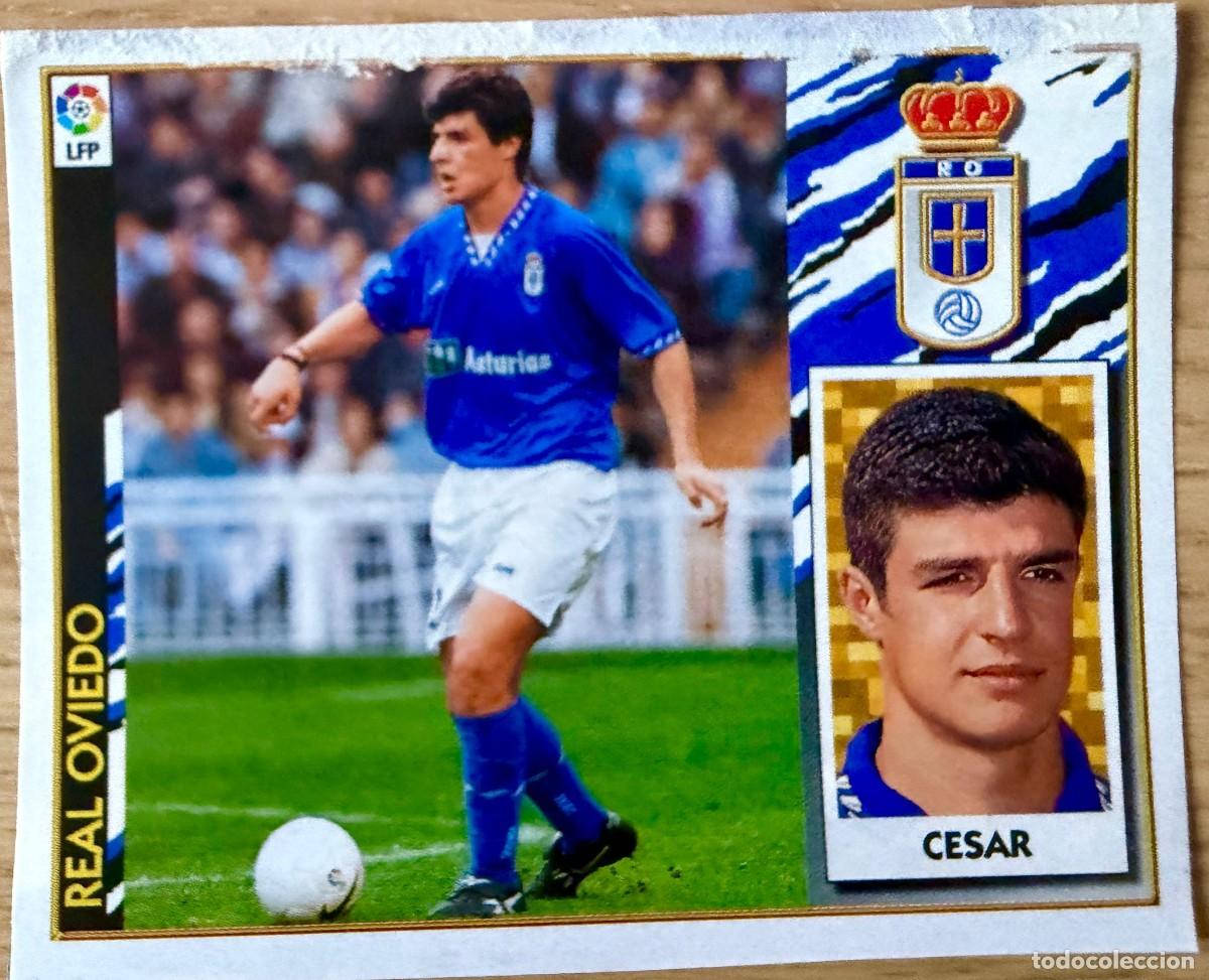 Cromos de f&uacute;tbol: CESAR OVIEDO 97 98 1997 1998 LIGA EDICIONES ESTE RECORTADO STICKER