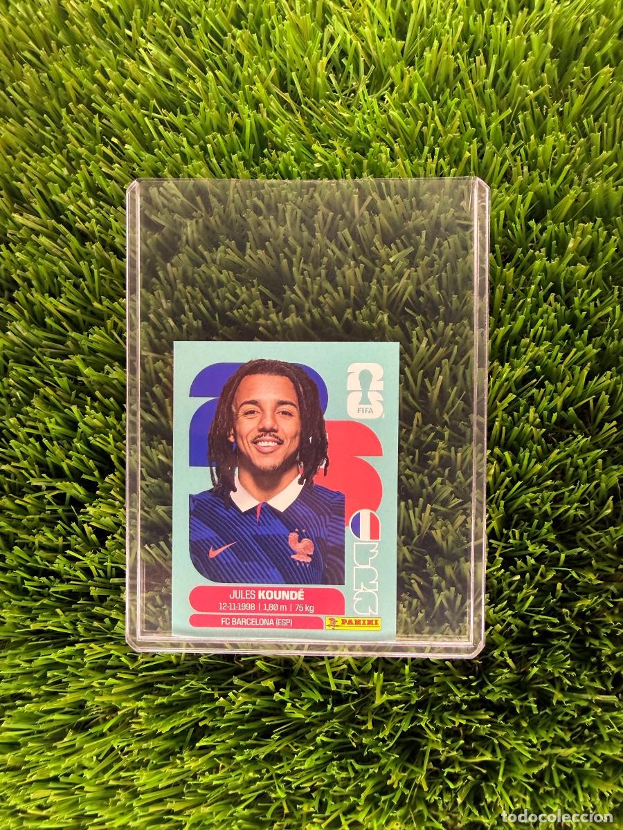 Cromos de f&uacute;tbol: N&ordm; FRA5 Jules Kound&eacute; Francia Mundial 2026 Stickers