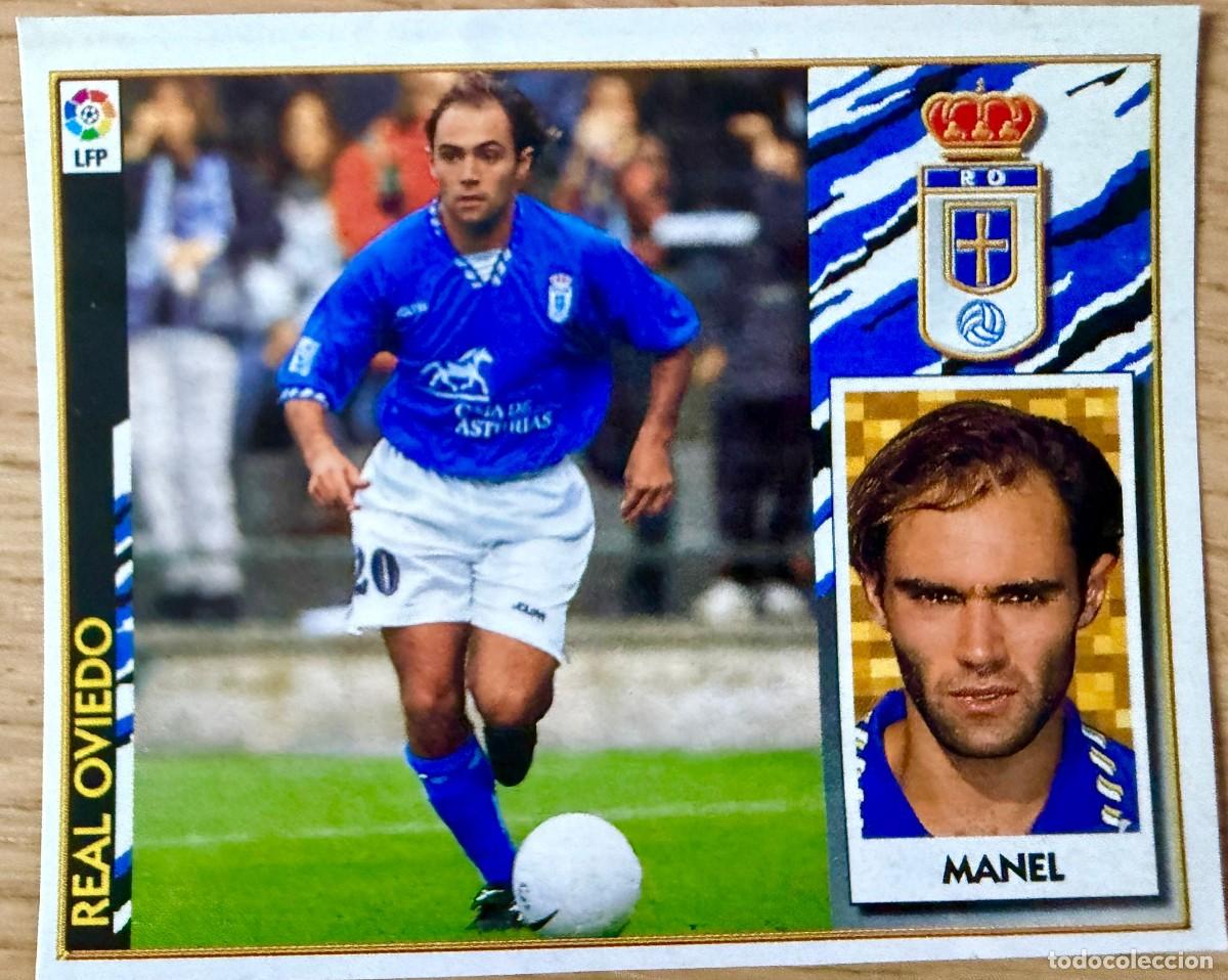 Cromos de f&uacute;tbol: MANEL OVIEDO 97 98 1997 1998 LIGA EDICIONES ESTE RECORTADO STICKER