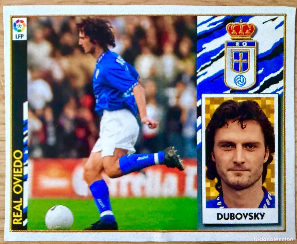 Cromos de f&uacute;tbol: DUBOVSKY OVIEDO 97 98 1997 1998 LIGA EDICIONES ESTE RECORTADO STICKER