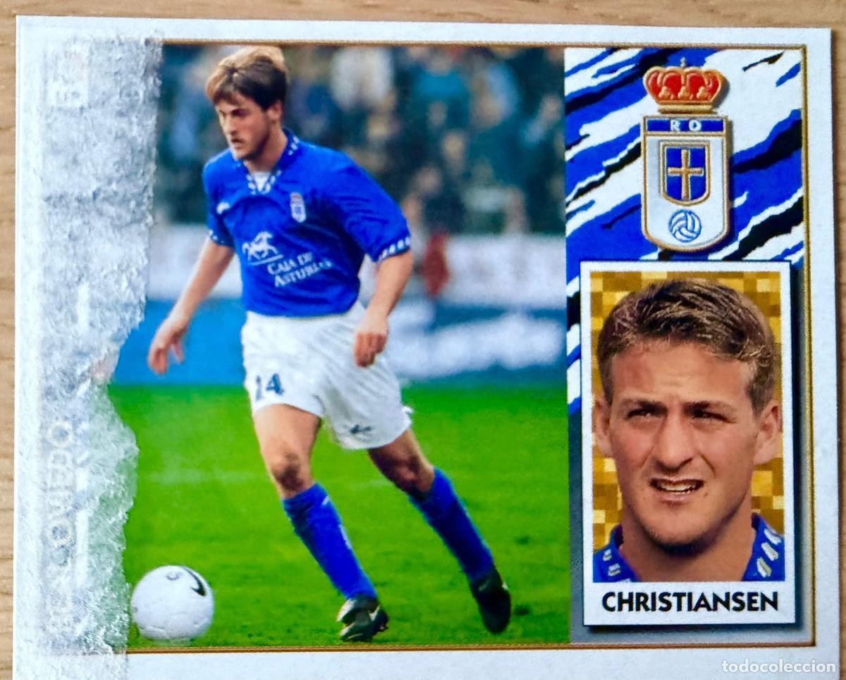 Cromos de f&uacute;tbol: CHRISTIANSEN OVIEDO 97 98 1997 1998 LIGA EDICIONES ESTE RECORTADO STICKER