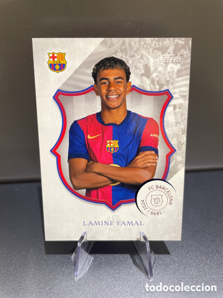 Fu&szlig;ball-Sticker: Lamine Yamal 16 Topps Legacy 125 Aniversario FC Barcelona