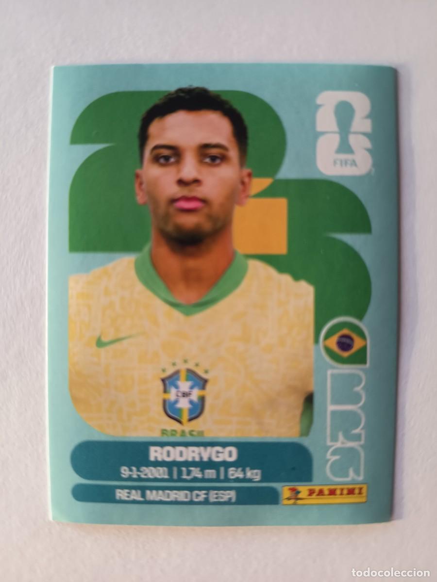 Cromos de f&uacute;tbol: CROMO BRA 15 BRA 15 RODRYGO GOES BRASIL REAL MADRID - PANINI MUNDIAL WORLD CUP 2026 STICKERS FIFA