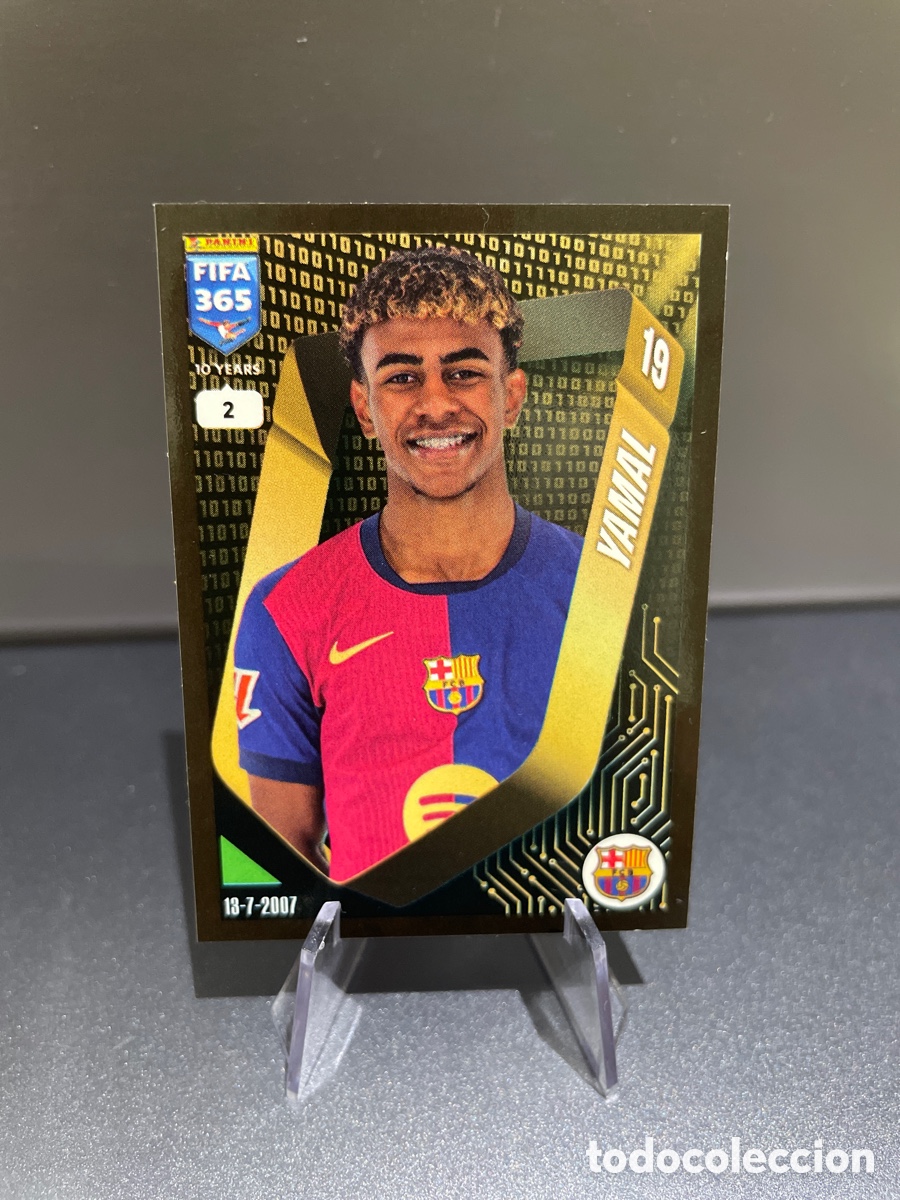 Fu&szlig;ball-Sticker: Lamine Yamal 365 Panini FIFA 365 10 Years 2025 FC Barcelona