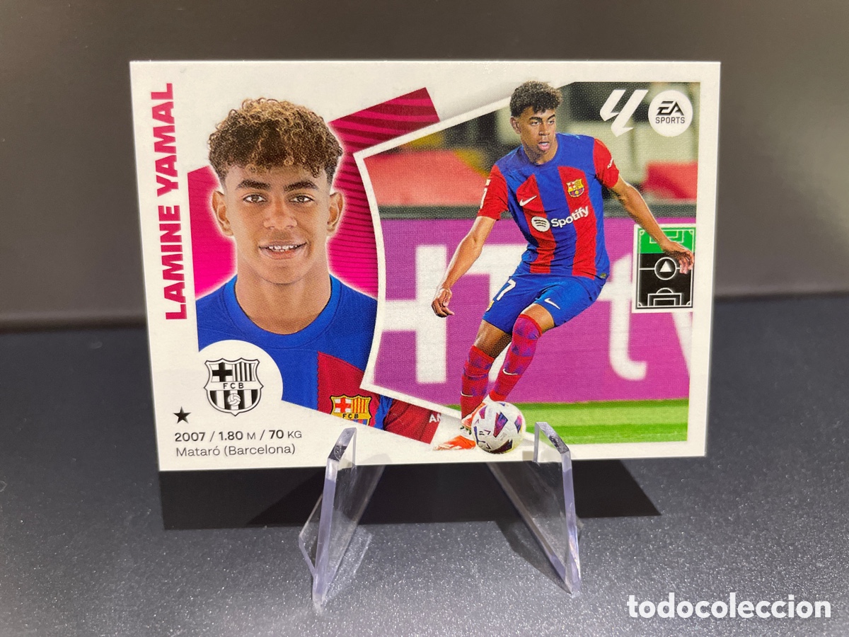 Fu&szlig;ball-Sticker: Lamine Yamal 20 Liga Este 2024-25 Panini FC Barcelona