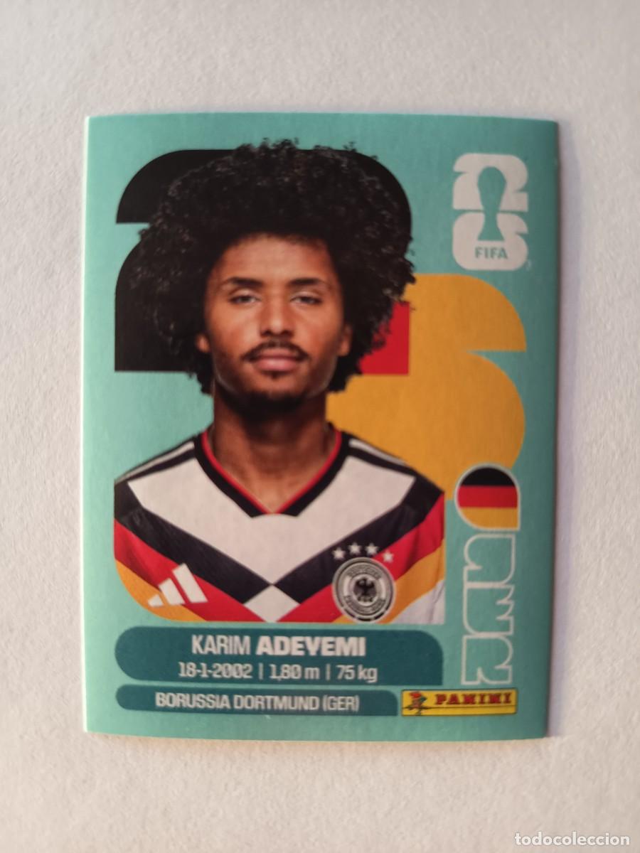 Fu&szlig;ball-Sticker: CROMO GER 19 GER19 KARIM ADEYEMI ALEMANIA GERMANY - PANINI MUNDIAL WORLD CUP 2026 STICKERS FIFA
