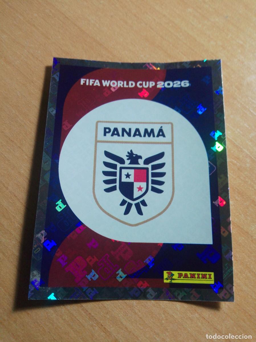 Cromos de f&uacute;tbol: PAN 1 ESCUDO DE PANAM&Aacute; MUNDIAL FIFA WORLD CUP 2026 26 PANINI STICKERS NUEVO