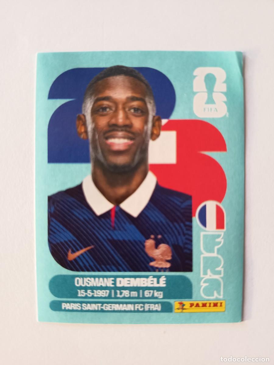 Fu&szlig;ball-Sticker: CROMO FRA15 FRA 15 OUSMANE DEMB&Eacute;L&Eacute; FRANCIA FRANCE PSG - PANINI MUNDIAL WORLD CUP 2026 STICKERS FIFA