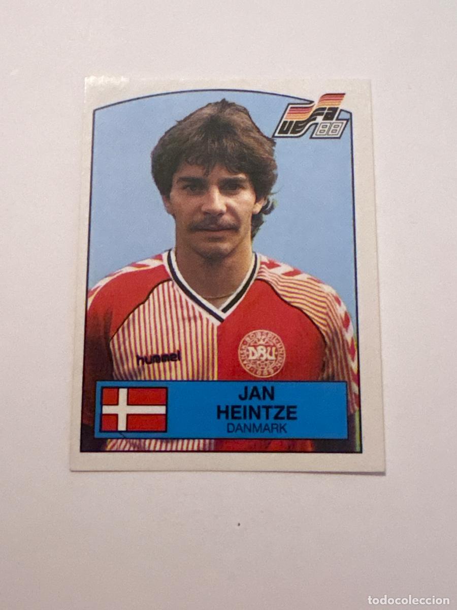 Cromos de f&uacute;tbol: 21. CROMO STICKER SIN PEGAR PANINI EUROCOPA EURO 88 DINAMARCA JAN HEINTZE N 113