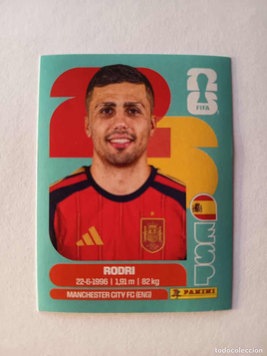 Cartes &agrave; collectionner de Football: CROMO ESP 10 ESP10 RODRI RODRIGO HERN&Aacute;NDEZ ESPA&Ntilde;A SPAIN - PANINI MUNDIAL WORLD CUP 2026 STICKERS