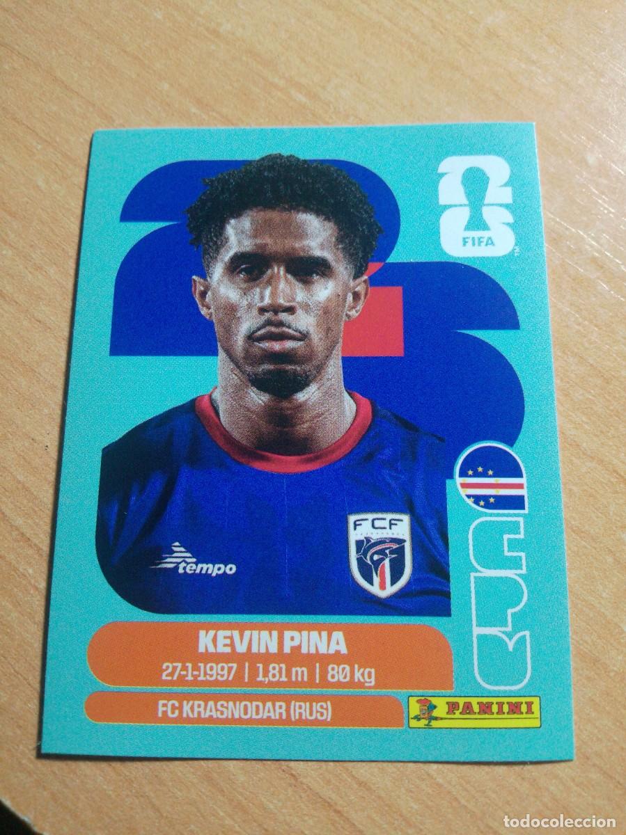 Cromos de f&uacute;tbol: CPV 10 KEVIN PINA CABO VERDE MUNDIAL FIFA WORLD CUP 2026 26 PANINI STICKERS NUEVO