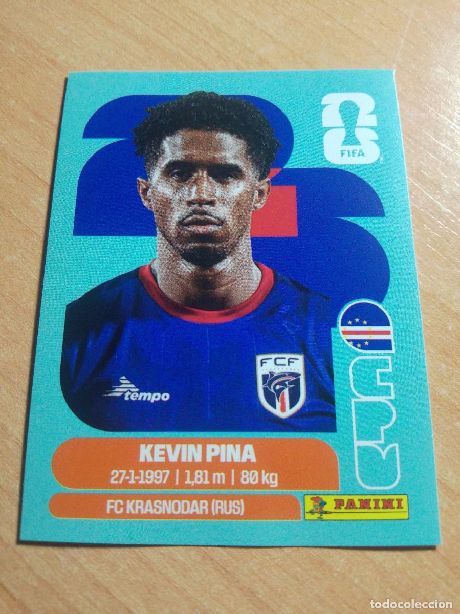 Cromos de f&uacute;tbol: CPV 10 KEVIN PINA CABO VERDE MUNDIAL FIFA WORLD CUP 2026 26 PANINI STICKERS NUEVO