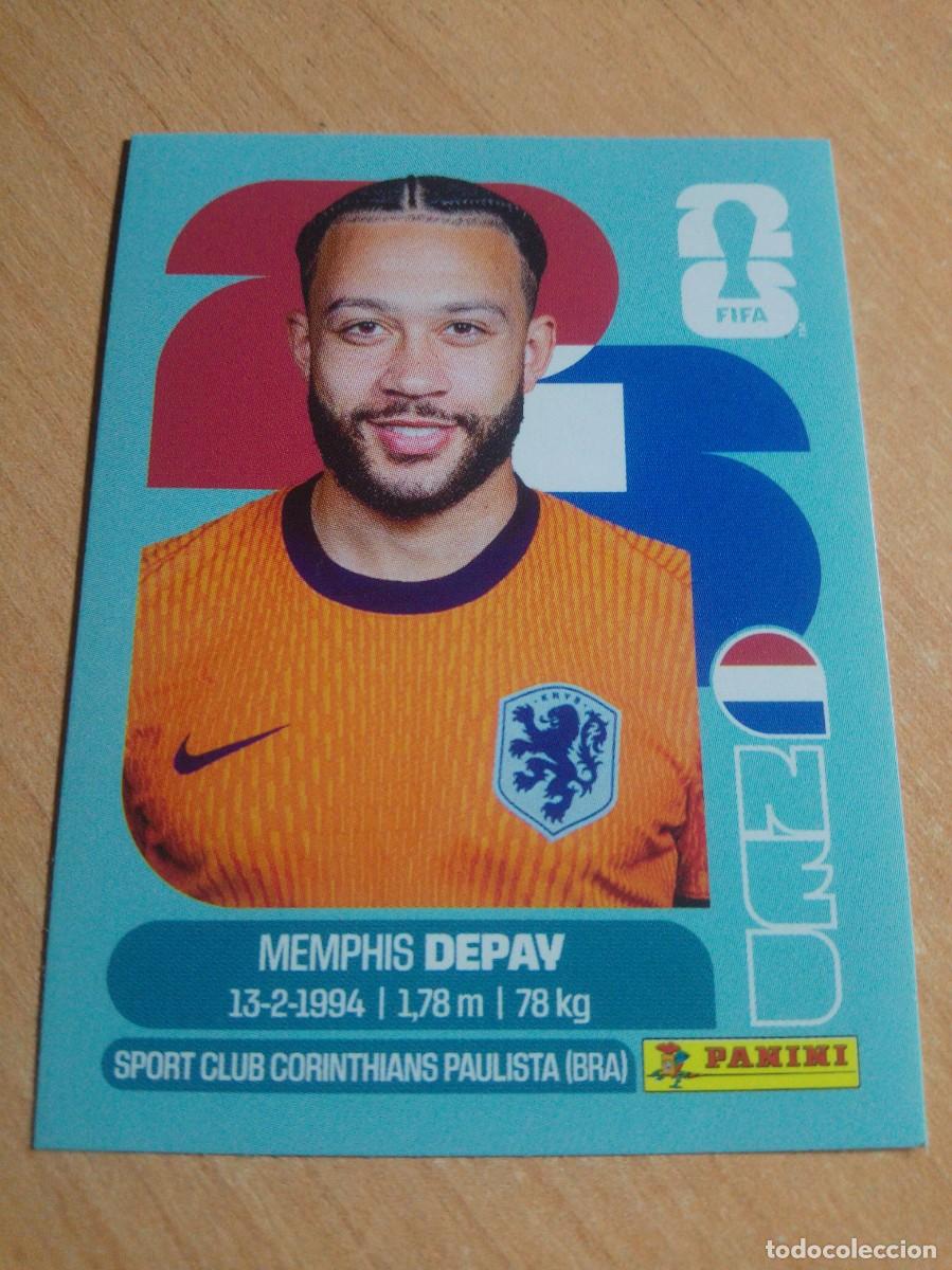 Cromos de f&uacute;tbol: MEMPHIS DEPAY HOLANDA NED 17 MUNDIAL FIFA WORLD CUP 2026 26 PANINI STICKERS NUEVO