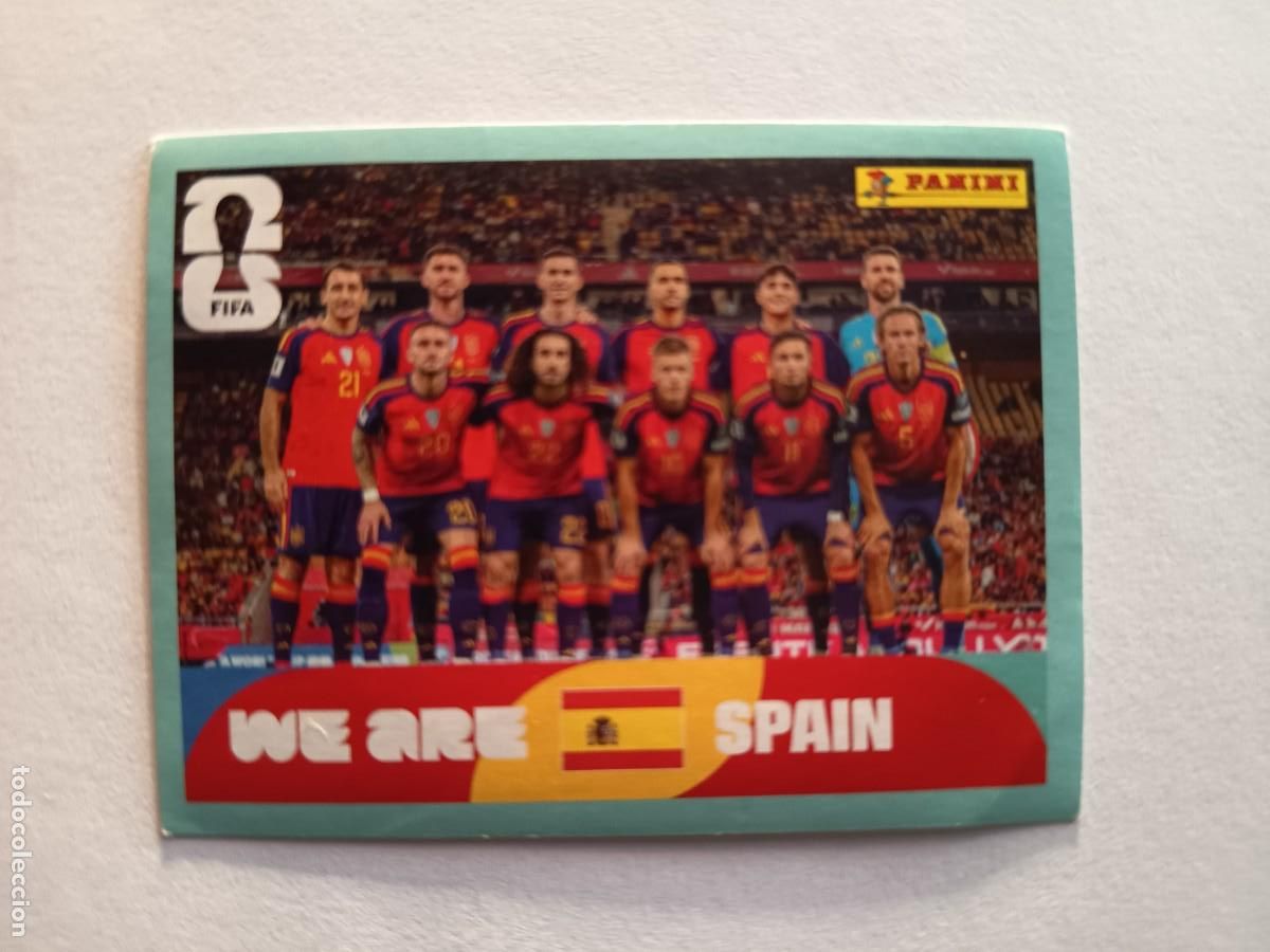 Cromos de Futebol: CROMO ESP 13 ESP13 EQUIPO TEAM ESPA&Ntilde;A WE ARE SPAIN - PANINI MUNDIAL WORLD CUP 2026 STICKERS FIFA